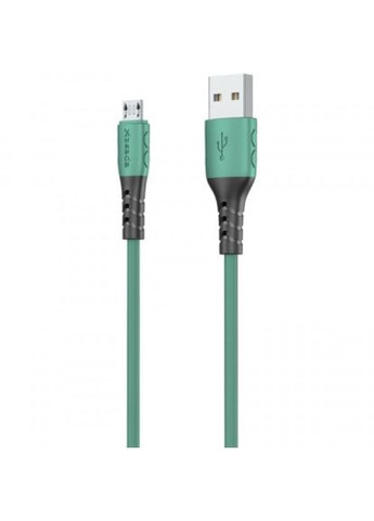 Дата кабель USB 2.0 AM to Micro 5P 1.0m PDB51m Green (PD-B51m-GR) Proda usb 2.0 am to micro 5p 1.0m pd-b51m green (268145603)