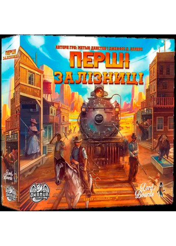 Настільна гра Перші Залізниці (Pioneer Rails) (укр) ( ) Lord of Boards LOB2318UA (370765128)