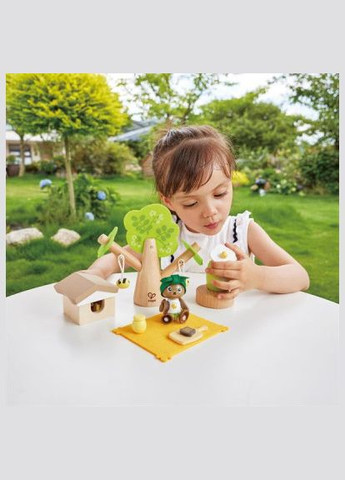 Ігровий набір дерев'яний Ведмедик і бджоли (E3415) Hape дерев&apos;яний Ведмедик і бджоли (364629642)
