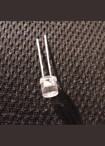 Светодиод белый теплый 5мм (плоская шляпка 120 градусов) 3В Sunlight (301085377)