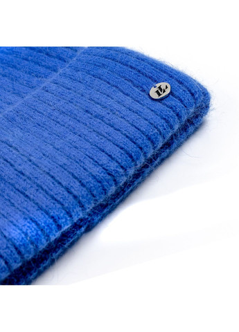 Шапка біні жіноча ангора блакитна MAYVA LuckyLOOK 263-697 (322793184)