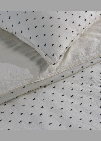 Постельное белье Stonewashed Pas A Pas 160 х 220 см Snow White Limasso (318382208)