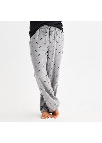 Мужская пижама: лонгслив + фланелевые штаны Sonoma (370388820)