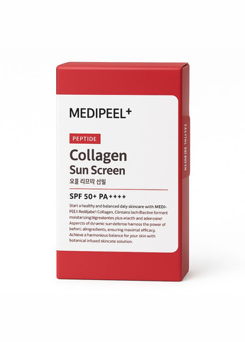 Medi-Peel Medipeel Солнцезащитный крем для сужения пор RED LACTO COLLAGEN PORE LIFTING SUN CREAM 50мл — Крем, Южная Корея (333024035)