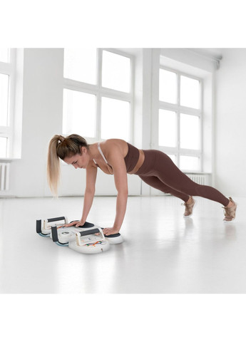 Доска для отжиманий Multi Push Up Board белый Gymtek (369616572)