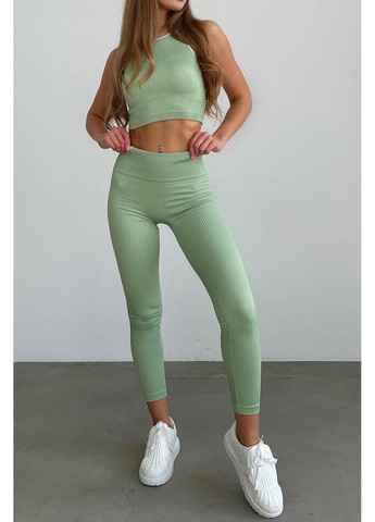 Легінси в рубчик з Push Up ефектом Leggings RIB Push Up Giulia (365858769)