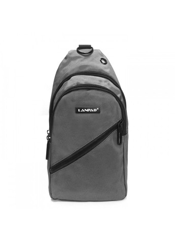 Мужская тканевая сумка-слинг 82084 gray Lanpad (306373136)