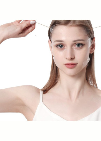 Невидимі антивікові ліфтинг-стікери для підтяжки шкіри обличчя та шиї для надання шкірі пружності No Brand (322594652)