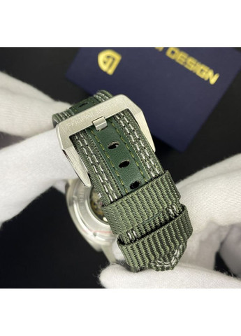 Часы механические с автоподзаводом серебристые спортивные для мужчин водонепроницаемые 200м ProDobro (367266340)