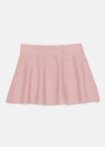 Светло-розовая повседневный однотонная юбка H&M