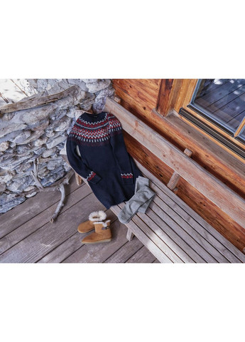 Бордова сукня-туніка з орнаментом Esmara (370437625)