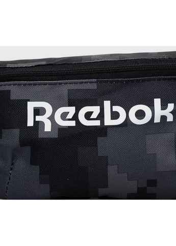 Сумка на пояс, набедренная сумка, бананка пиксель 12х25х7 см Reebok (289464917)