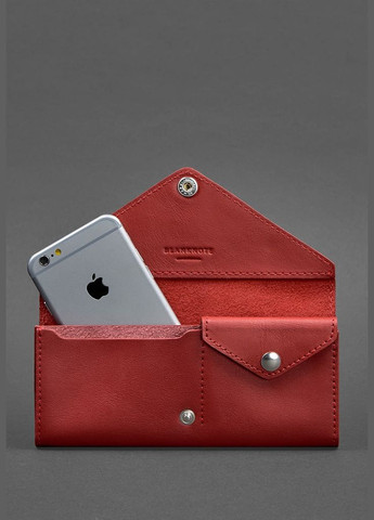 Жіночий шкіряний гаманець Керрі 1.0 червоний (A-027414) BlankNote (328444988)