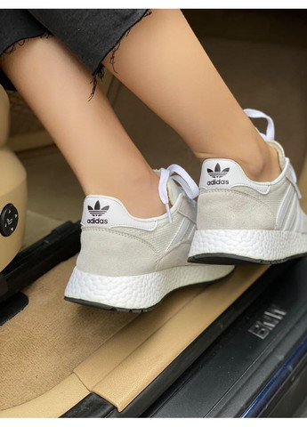 КРОСІВКИ ЖІНОЧІ ADIDAS MARATHON TECH WHITE АДІДАС No Brand бежеві демісезони (369389840)