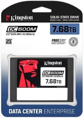 Накопитель SSD 2.5" 7.68TB (SEDC600M/7680G) Kingston (394399339)