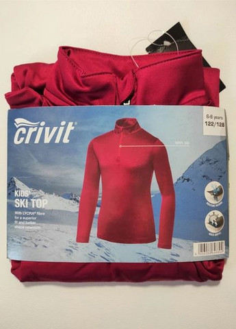 Термо гольф мікрофліс термокофта фирменная кофта 122/128 см Crivit (361222587)