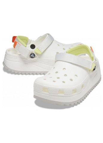 Сабо крокс Clog White-Citrus Crocs Classic Hiker (324407474)
