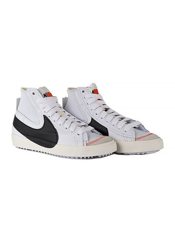 Белые демисезонные кеды blazer mid 77 jumbo dd3111-100 Nike