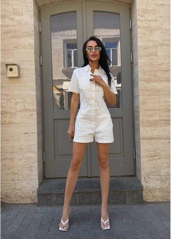 Роскошный комбинезон🌹 Luna молочный