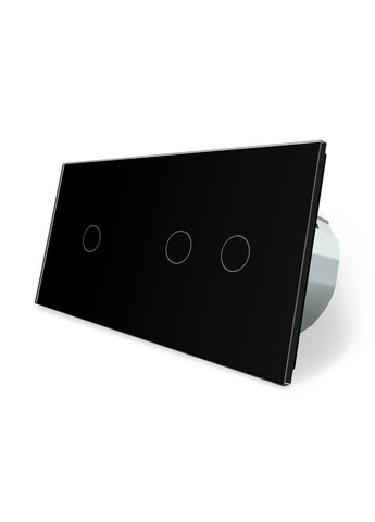 Сенсорный проходной/перекрестный выключатель 3 сенсора (1-2) стекло (VL-C701S/C702S-12) Livolo (370970046)