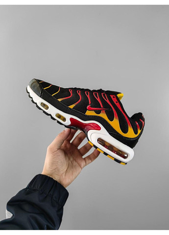 КРОСІВКИ ЖІНОЧІ NIKE AIR MAX TN PLUS V2 НАЙК АІР МАКС ТН ПЛЮС No Brand чорні демісезони (368854840)