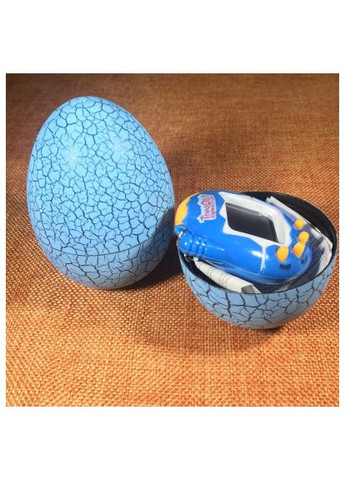 Інтерактивна іграшка електронний вихованець Тамагочі в Яйці Динозавра Eggshell Game Blue (EggBlue) UFT електронний вихованець Тамагочі в Яйці Динозавра E (366068509)