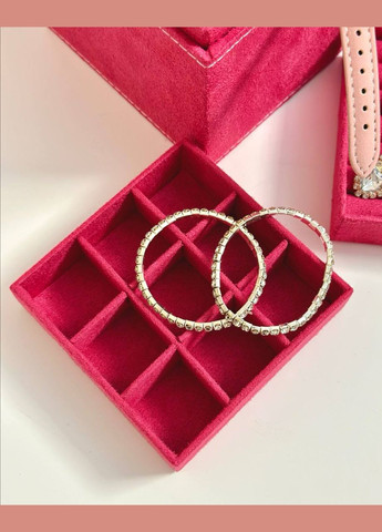 Детский набор украшений 769-26 зеркальце, украшения, часы, в чемодане Малиновый Fun Game (327217379)