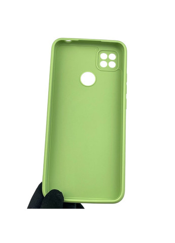 Чохол для Redmi 10A з квадратними гранями із захистом камери на сяомі редмі 10а фісташковий Xiaomi (366019456)