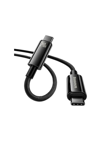 Дата кабель (m497358) Baseus USB-C to USB-C 2.0m 240W Black (367071598)