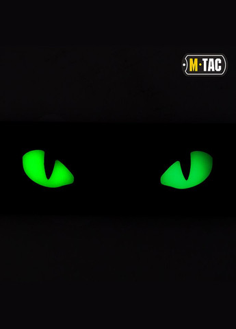 Нашивка Cat Eyes 3D PVC Black M-TAC (315047172)