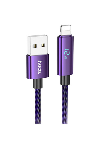 Дата кабель U125 Benefit 2.4A USB to Lightning (1.2m) Hoco (294843467)