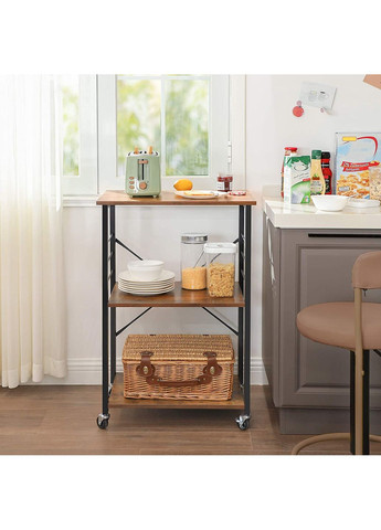 Стеллаж Dash на колесах в стиле Loft Leobert (361952867)