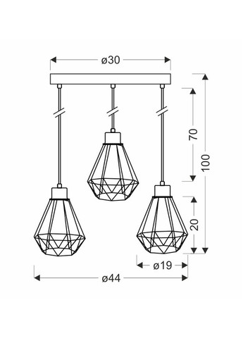 Люстра PRIMO (33-00323) Candellux (361313069)