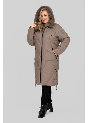 Кавова зимня куртка A'll Posa