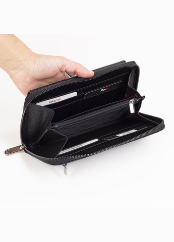 Мужской кожаный кошелек клатч 0707-45 Karya (331152757)