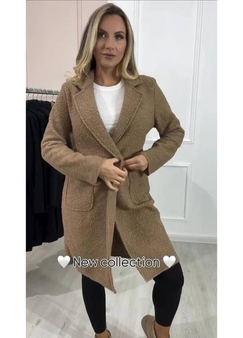 Кофейный демисезонный кардиган No Brand