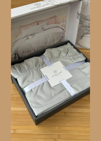 Комплекты постельного белья хлопок евро Капучино (П4К-mur-rushi-001-0) Colorful Home (308864285)