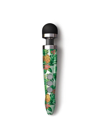 Массажер-микрофон Die Cast 3R Wand Vibrator Pineapple, с ананасами, зеленый Doxy (289783581)