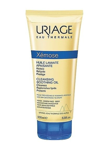 Очищувальна заспокійлива олія для обличчя і тіла Xemose Cleansing Soothing Oil 200ml (407183-31016566) Uriage (368611972)