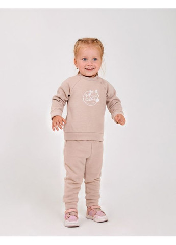 Бежевый комплект (кофта + штанишки) бежевый Smil