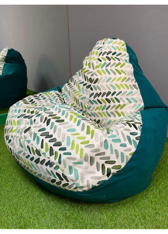 Кресло - мешок груша, L - 120х90 Bertin DT3+Багира 11833 SkyPuff (361256967)