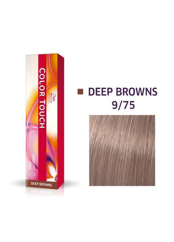 Краска для волос безаммиачная Professionals Color Touch Deep Browns 9/75 Wella Professionals (292736368)