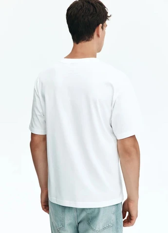 Белая футболка H&M