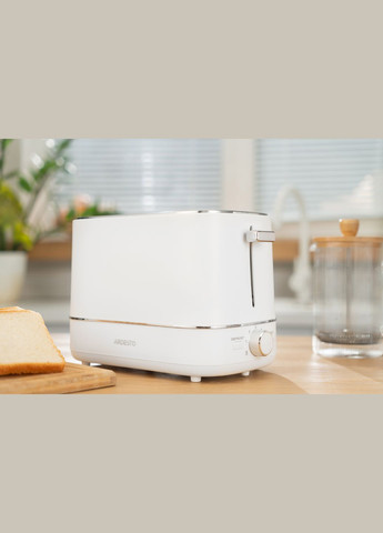 Тостер T-F420B, 800Вт, пластик, 2 слота, белый Ardesto (322131734)