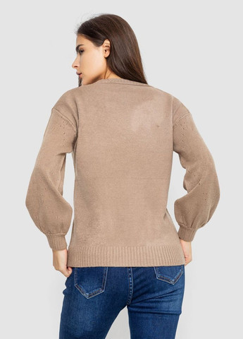 Светр жіночий, колір молочний, 244R2026-8 Ager (315789479)