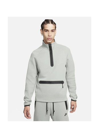 Кофта мужская 1/2 Sportswear Tech Fleece Grey Nike (364662516)