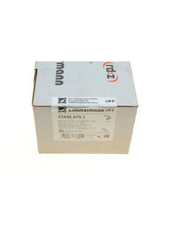 Колодки гальмівні дискові ЗАДН СЕРИЯ RD:Z BMW X5 3.0-4.0 08-,X6 3.0-4.0 08- 23448.970.1 ZIMMERMANN (342412217)
