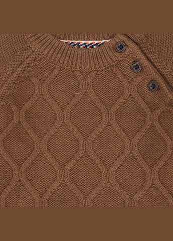 Коричневый зимний свитер H&M