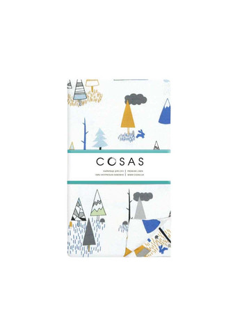 Детское постельное белье в кроватку FOREST WIGWAM CS1 110х140 см Cosas (307370018)