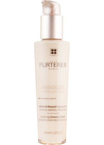 Відновлювальний крем для волосся Absolue Keratine Repairing Beauty Cream 100ml (765517-63013) Rene Furterer (368617135)